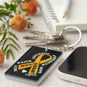 rsd/crps lint hoop liefde genezing sleutelhanger (Voorkant Rechts)