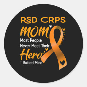RSD CRPS Mom Ik heb de mijne opgevoed Ronde Sticker