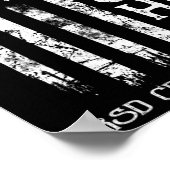 RSD CRPS Warrior Amerikaanse vlag Poster (Hoek)