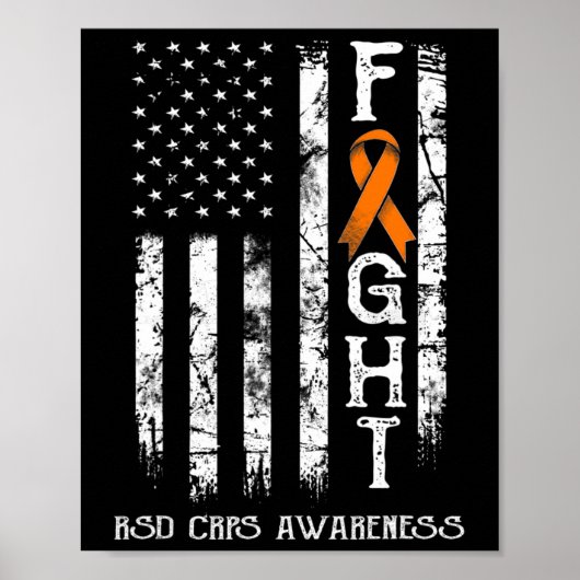 RSD CRPS Warrior Amerikaanse vlag Poster (Voorkant)