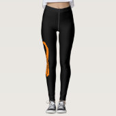 RSD/CRPS WARRIOR-gedraaide lint Leggings (Voorkant)