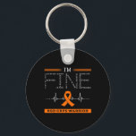 Rsd Crps Warrior I'm Fine  Sleutelhanger<br><div class="desc">Rsd Crps Warrior I'm Fine</div>