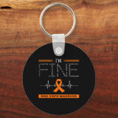 Rsd Crps Warrior I'm Fine  Sleutelhanger (Voorkant)