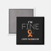 RSD CRPS Warrior Magneet (Voorkant / Achterkant)