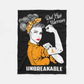 RSD CRPS Warrior Onbreekbare RSD CRPS Awareness Gi Fleece Deken (Voorkant)