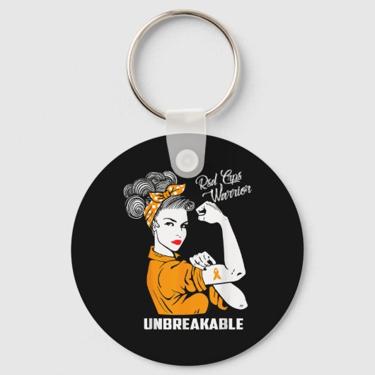 RSD CRPS Warrior Onbreekbare RSD CRPS Awareness Gi Sleutelhanger (Voorkant)