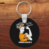 RSD CRPS Warrior Onbreekbare RSD CRPS Awareness Gi Sleutelhanger (Voorkant)