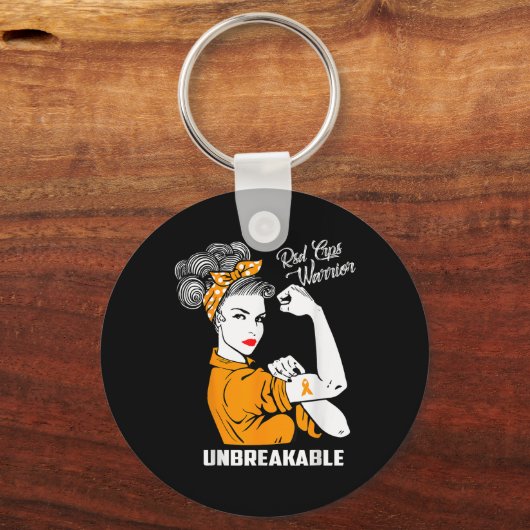 RSD CRPS Warrior Onbreekbare RSD CRPS Awareness Gi Sleutelhanger (Voorkant)