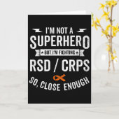 Rsd Crps Warrior Overlevende Bewustzijn Steun Oran Kaart (Gele Bloem)