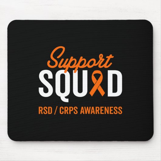 RSD CRPS Warrior Survivor Awareness Support Squad Muismat (Voorkant)