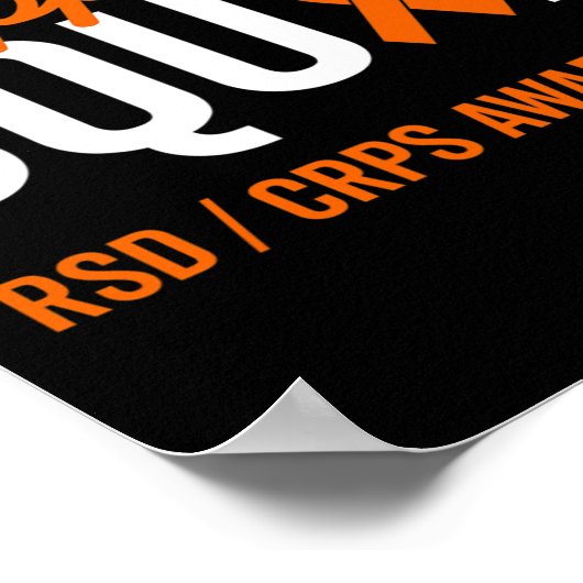 RSD CRPS Warrior Survivor Awareness Support Squad Poster (Hoek)