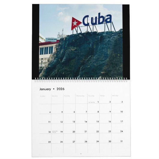 RSD over de hele wereld | Cuba Kalender (Jan 2026)