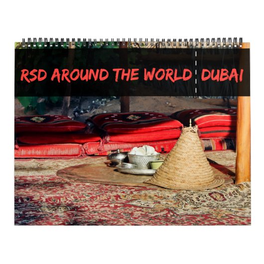 RSD over de hele wereld | Dubai Kalender (Hoes)