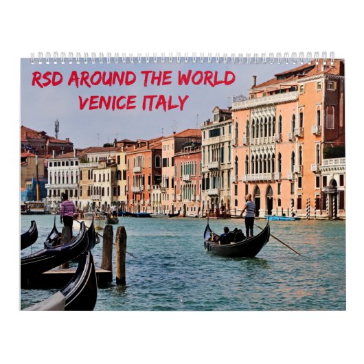 RSD over de hele wereld | Venetië Italië Kalender (Hoes)
