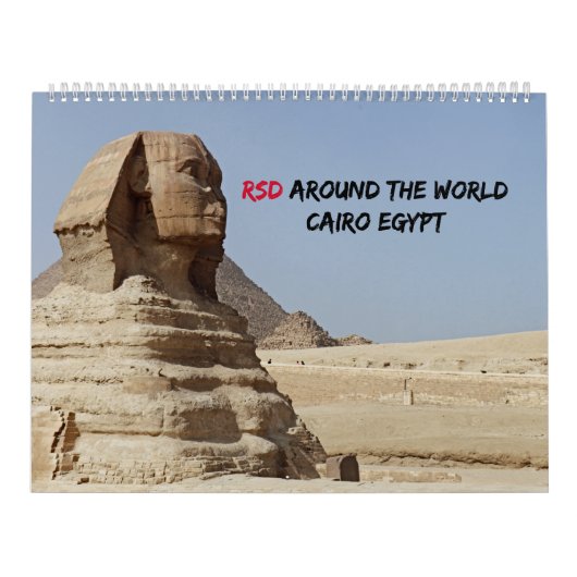 RSD Over De Wereld | Caïro Egypte Kalender (Hoes)