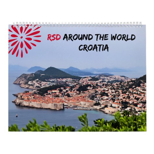 RSD Over De Wereld | Kroatië Kalender (Hoes)