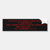 RSD Quote Bumpersticker (Voorkant)