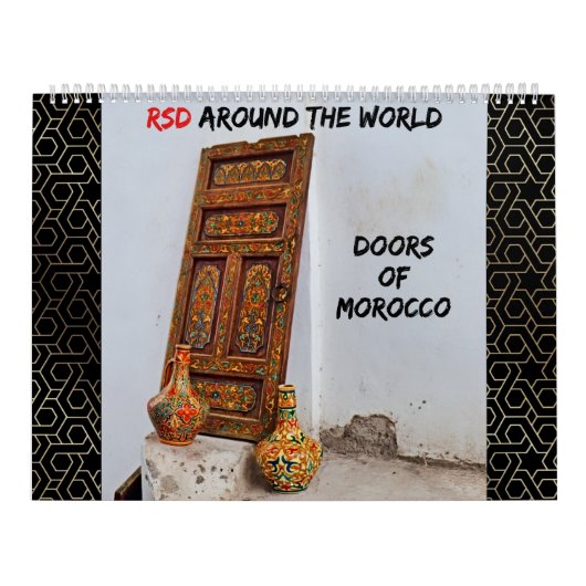 RSD Rond de Wereld | Deuren van Marokko Kalender (Hoes)