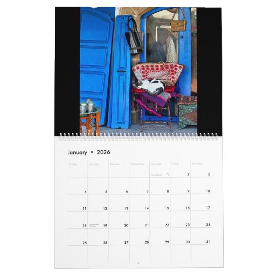 RSD Rond de Wereld | Katten van Marokko Kalender (Jan 2026)