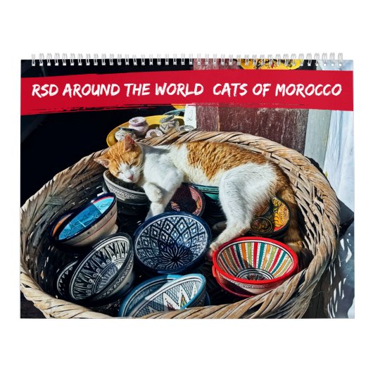 RSD Rond de Wereld | Katten van Marokko Kalender (Hoes)