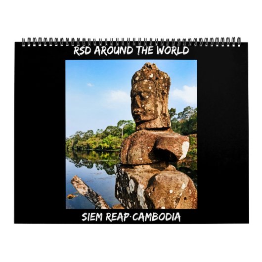 RSD Rond de Wereld | Siem Reap Cambodja Kalender (Hoes)
