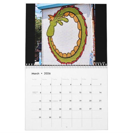 RSD Rond de Wereld | Straatkunst Kalender (Mar 2026)