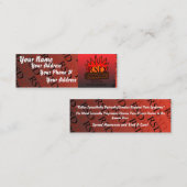 RSD-Visitekaartje Mini Visitekaartje (Voorkant / Achterkant)