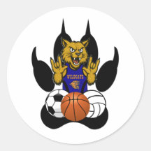 RSD WILDCATS SPORT STICKER