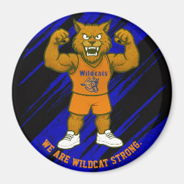 RSD WILDCATS SPORTMAGNEET BLAUW EN ZWART BG, MAGNEET