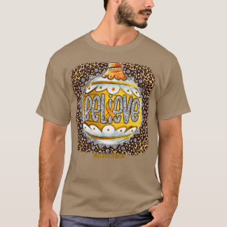 RSDCRPS Awareness Believe Ornament Leopa T-shirt