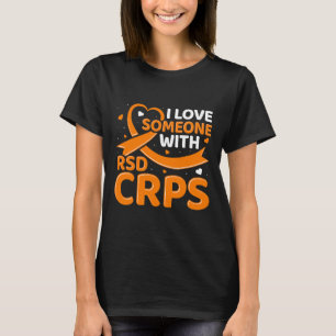 RSDCRPS Oranje-lintcomplex Regionaal pijnsyndroom T-shirt