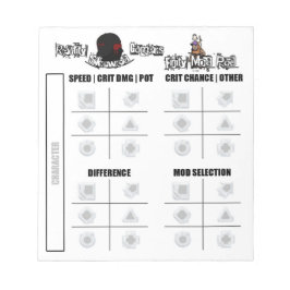 RSG Finity Mod Pad Notitieblok