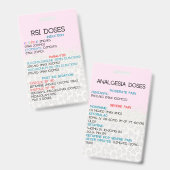 RSI Dose Badge Buddy (Voor- en achterkant)