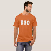 RSO High Visibility Oranje Shirt - Range Safety (Voorkant volledig)