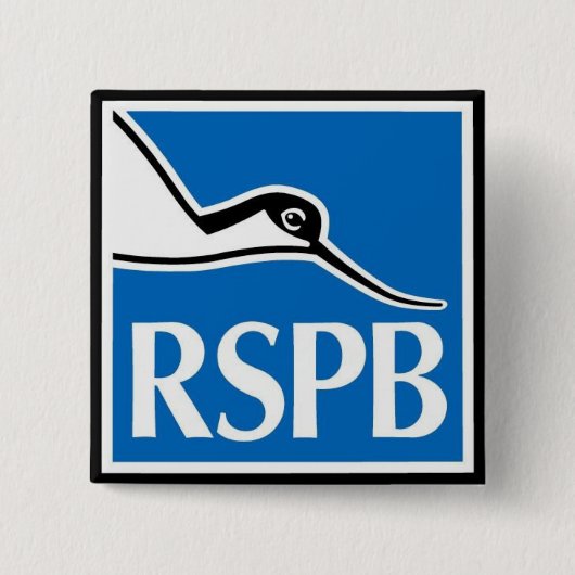 RSPB VIERKANTE BUTTON 5,1 CM (Voorkant)
