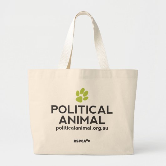 RSPCA Political Animal Jumbo Tas (Voorkant)