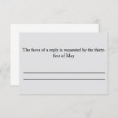 RSVP (Voorkant / Achterkant)