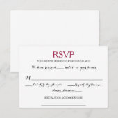 RSVP (Voorkant / Achterkant)