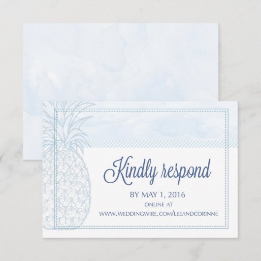 RSVP, 1 mei RSVP Kaartje (Voorkant / Achterkant)