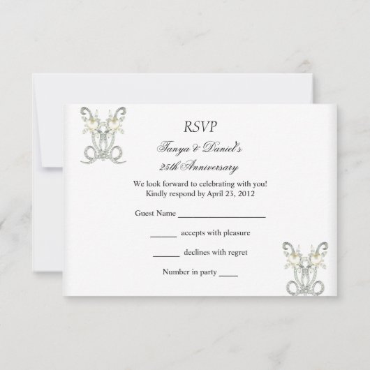 RSVP 25e Jubileum White Silver Pearl Jewel 2 (Achterkant)