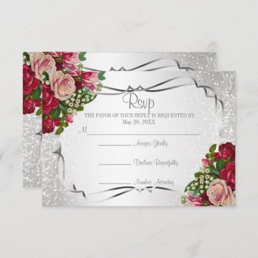 RSVP 25e zilveren Jubileum (Voorkant / Achterkant)