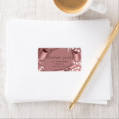 RSVP 3D Lijst Glitter Roos Royal Blush Glam Etiket (Insitu)