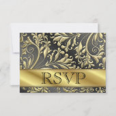RSVP 50e Gold Jubileum-kaart Kaart (Voorkant)