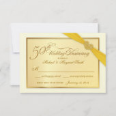 RSVP - 50e Golden Jubileum-uitnodigingen (Voorkant)