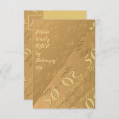 RSVP 50ste huwelijksjubileum  (Voorkant / Achterkant)