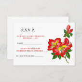 RSVP-aankondiging 2 Kaart (Voorkant / Achterkant)