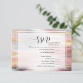RSVP Abstract Paint Stroke Blush Gouden Houtskool (Staand voorkant)