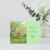 RSVP, acceptatiekaart, Orchard in Blossom Uitnodiging Briefkaart (Staand voorkant)