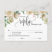 RSVP, Antwoord, Enclosure Cards Informatiekaartje (Voorkant)