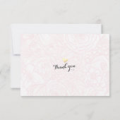 RSVP-antwoord Goud ananas Paars Blauwgroen Roos RSVP Kaartje (Achterkant)